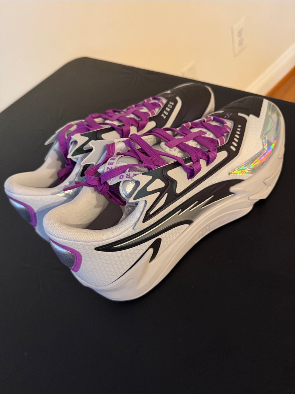 Puma's "Scoot Zeros Feather Gray-Wild Berry size 11.5 View 2